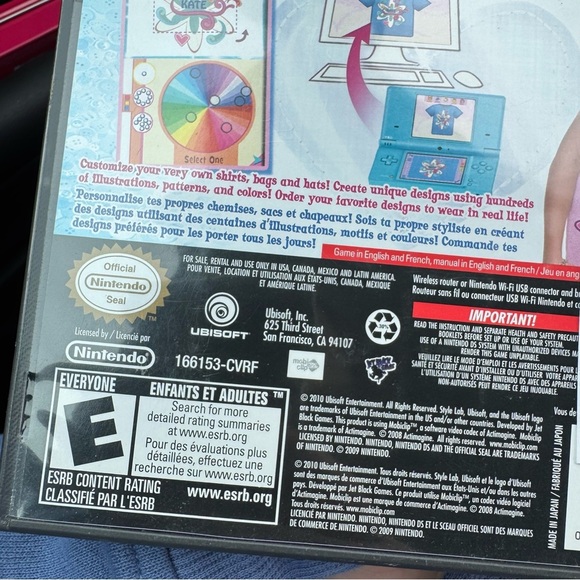 Nintendo DS Style Lab Fashion Design Game - Multicolor - Picture 3 of 4